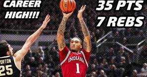 Jalen Hood-Schifino vs Purdue 2.25.23 | 35 pts (14-24 FG, 1-2 3pt, 6-7 FT), 7 Reb 2Ast 1Stl 1Blk 3TO