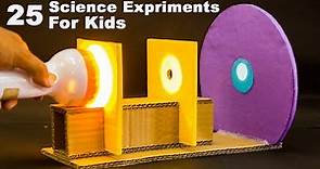 25 Science Experiments For School