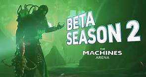 The Machines Arena — Beta Season 2 Launch Trailer [New GenAI Game Mode, PvE Enemies & More]
