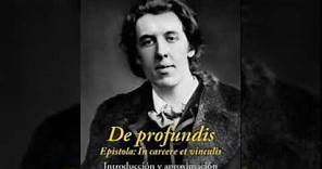 audiobook : De Profundis By: Oscar Wilde (1854-1900)