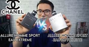Chanel Allure Homme Sport EDT vs Chanel Allure Homme Sport EE