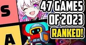 BEST MOBILE GAMES OF 2023 TIER LIST | 47 MOST IMPACTFUL ANDROID & iOS GAMES OF THE YEAR!
