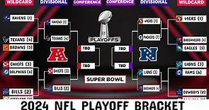 2024 NFL Playoff bracket, schedule, standings, Divisional Playoff Picture