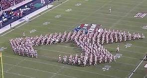 Fightin' Texas Aggie Band! The Best Half Time Show Ever!