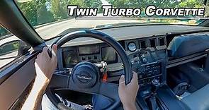 1988 Callaway Twin Turbo Corvette - All American Torque (POV Binaural Audio)