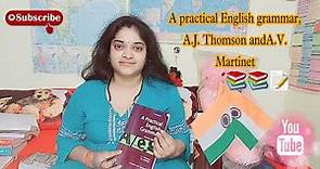 📚A practical English grammar📚 ENGLISH 📝 A.J.Thomson and A.V. Martinet📋📝#englishgrammar #booklover 📚