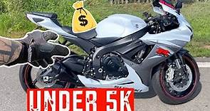 Top 10 Motorcycles to Buy Under $5,000