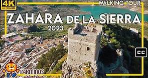 ZAHARA DE LA SIERRA | Cádiz | 4K UHD Walking Virtual Tour Spain 2023