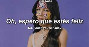 Olivia Rodrigo - Happier | Sub Español / Lyrics