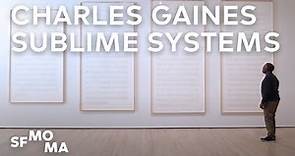 Charles Gaines: Sublime Systems