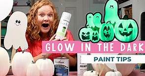 How to Use Glow in the Dark Paint from Rustoleum
