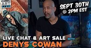 Live Art Sale and Chat with Comic Artist Denys Cowan