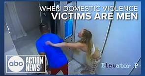 What happens when men are domestic violence victims