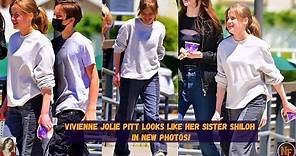 Adorable Vivienne Jolie-Pitt Looks Identical to Her Sister Shi, On Day ...