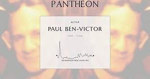 Paul Ben-Victor Biography - American actor