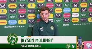 PRESS CONFERENCE | Jayson Molumby | Ireland vs France