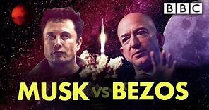 The Silicon Valley Space Race: Elon Musk vs Jeff Bezos - BBC