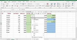 How to Copy and Paste Formulas in Excel - Office 365