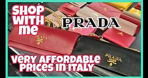 PRADA IN THE MALL FLORENCE | ONE OF THE BIGGEST LUXURY OUTLET IN ITALY | AFFORDABLE PRADA OUTLET BAG