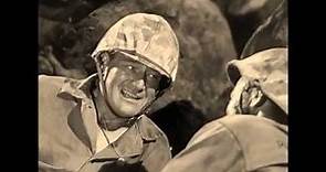 Sands of Iwo Jima (1949) John Wayne scene (3) 720p