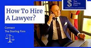 How To Hire The Best Lawyer? Contact Us! | Top-Rated Lawyer
