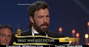 Ben Affleck Oscars Speech: 'You Gotta Get Up'