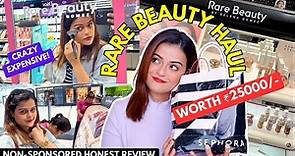 My Biggest Rare Beauty India Haul - So Expensive 🥵 | *HONEST* Non-Sponsored Demo + Review