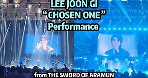 Lee Joon Gi performs “Chosen one” Live from The Sword of Aramun at Yokohama fan meet #이준기 #아라문의검