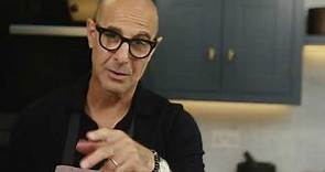 Stanley Tucci cooks spaghetti aglio e olio