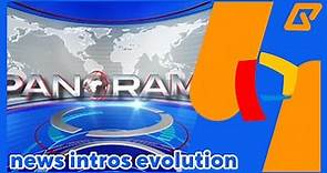 Evolución de las intros de Panorama (Panamericana Televisión)