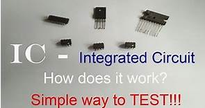 IC - INTEGRATED CIRCUIT, What about IC? How to Measure IC? Importance of IC and how it works?