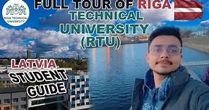 Riga Technical University Full Tour | Latvia🇱🇻 | RTU | Student guide | EUROPE