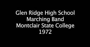 Glen Ridge High School Marching Band MSC 1972