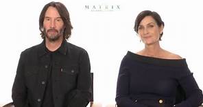 'The Matrix Resurrections' | Entrevista a Keanu Reeves y Carrie-Anne Moss