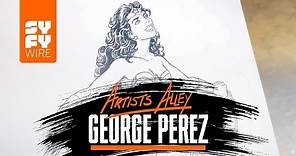 George Perez Sketches Wonder Woman (Artists Alley) | SYFY WIRE
