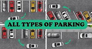 ALL TYPES of Parking in ONE Video! Parallel/Straight/Angle Parking