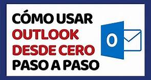 Cómo Usar Outlook En Español ✅ Hotmail