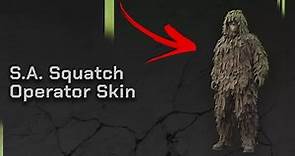 How to get the S.A Sasquatch Ghillie Skin on Warzone 2.0