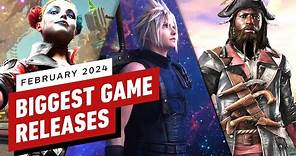 The Biggest Game Releases of February 2024