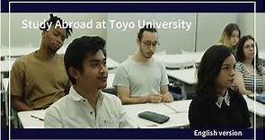 Study Abroad at Toyo University (English version)