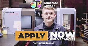 NEW! Apprenticeships at Tameside College