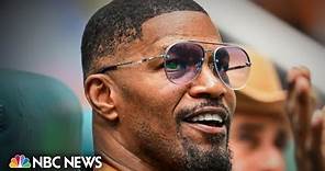 Jamie Foxx speaks publicly for first time since hospitalized due to illness