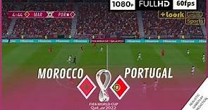 MARRUECOS vs PORTUGAL | Mundial Qatar 2022 • Cuartos de final | SimulaciónRealista