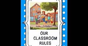 Flashcards | Classroom Rules (Version 2)