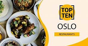 Top 10 Best Restaurants to Visit in Oslo | Norway - English