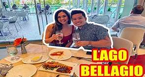 LAGO LAS VEGAS | Restaurant Views By The BELLAGIO FOUNTAINS!