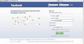 How to open a Facebook account?