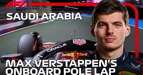 Max Verstappen's Pole Lap | 2024 Saudi Arabian Grand Prix | Pirelli