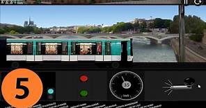 Paris Metro Simulator gameplay - Ligne 5 / Line 5 / Linie 5 : Latest version v801 HD