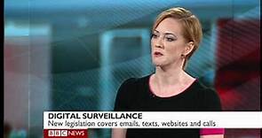 BBC News Channel- Heather Brooke on Digital Surveillance
